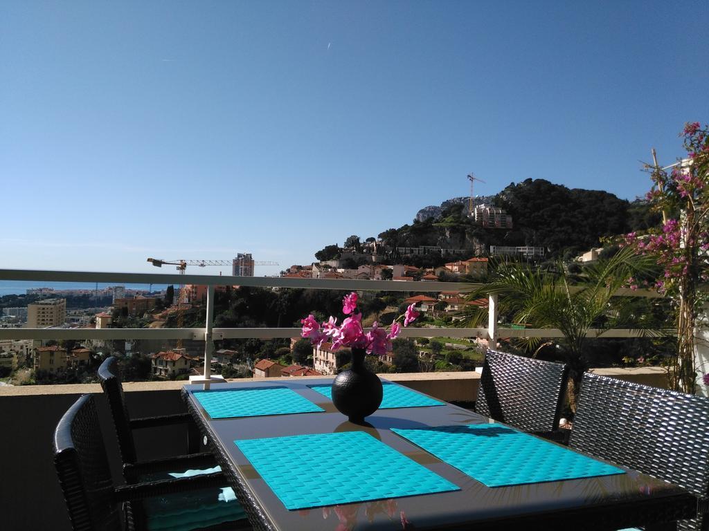 Monaco Pool Sea View Apartments Босолей Экстерьер фото